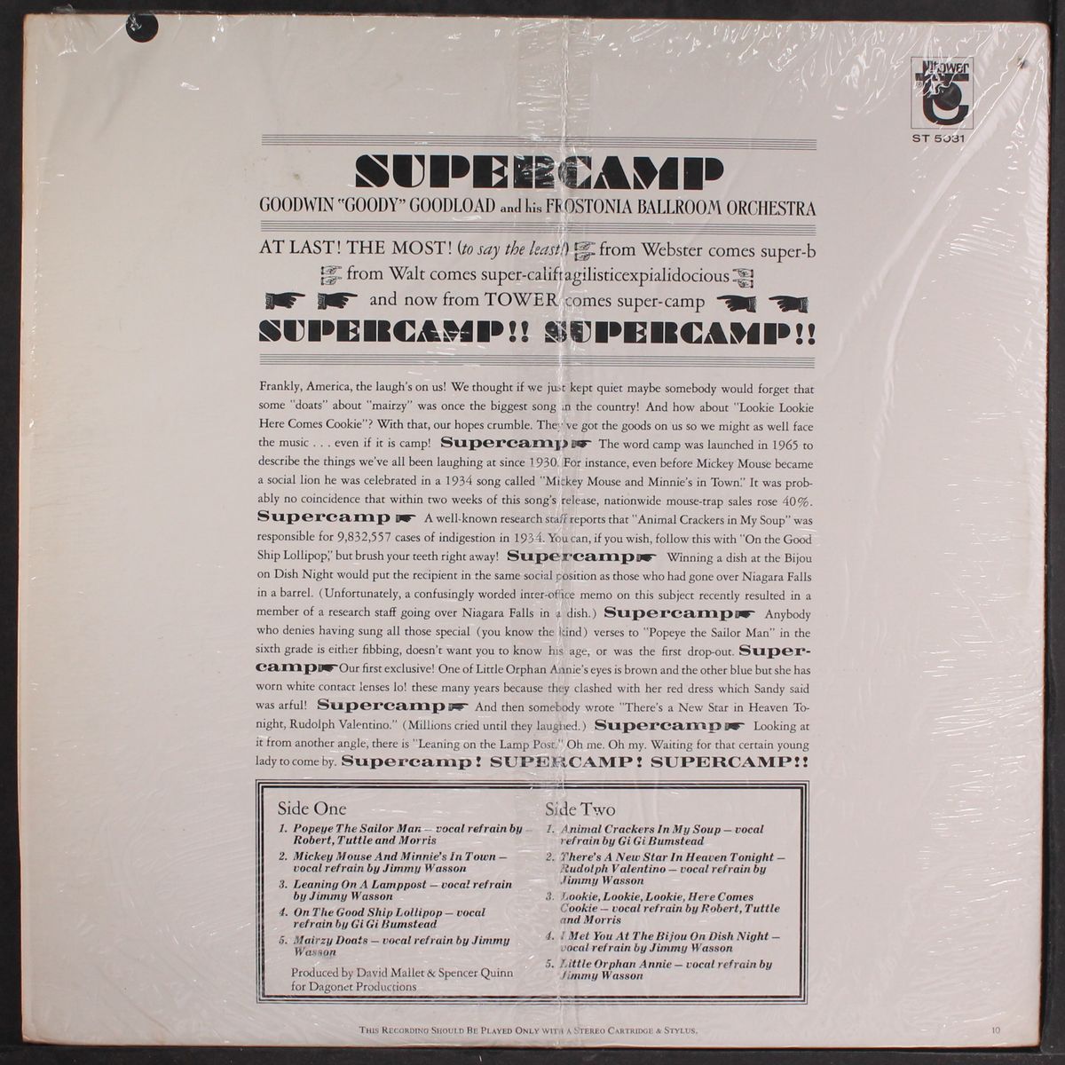 supercamp by GOODWIN & FROSTONIA BALLROOM ORCHESTRA