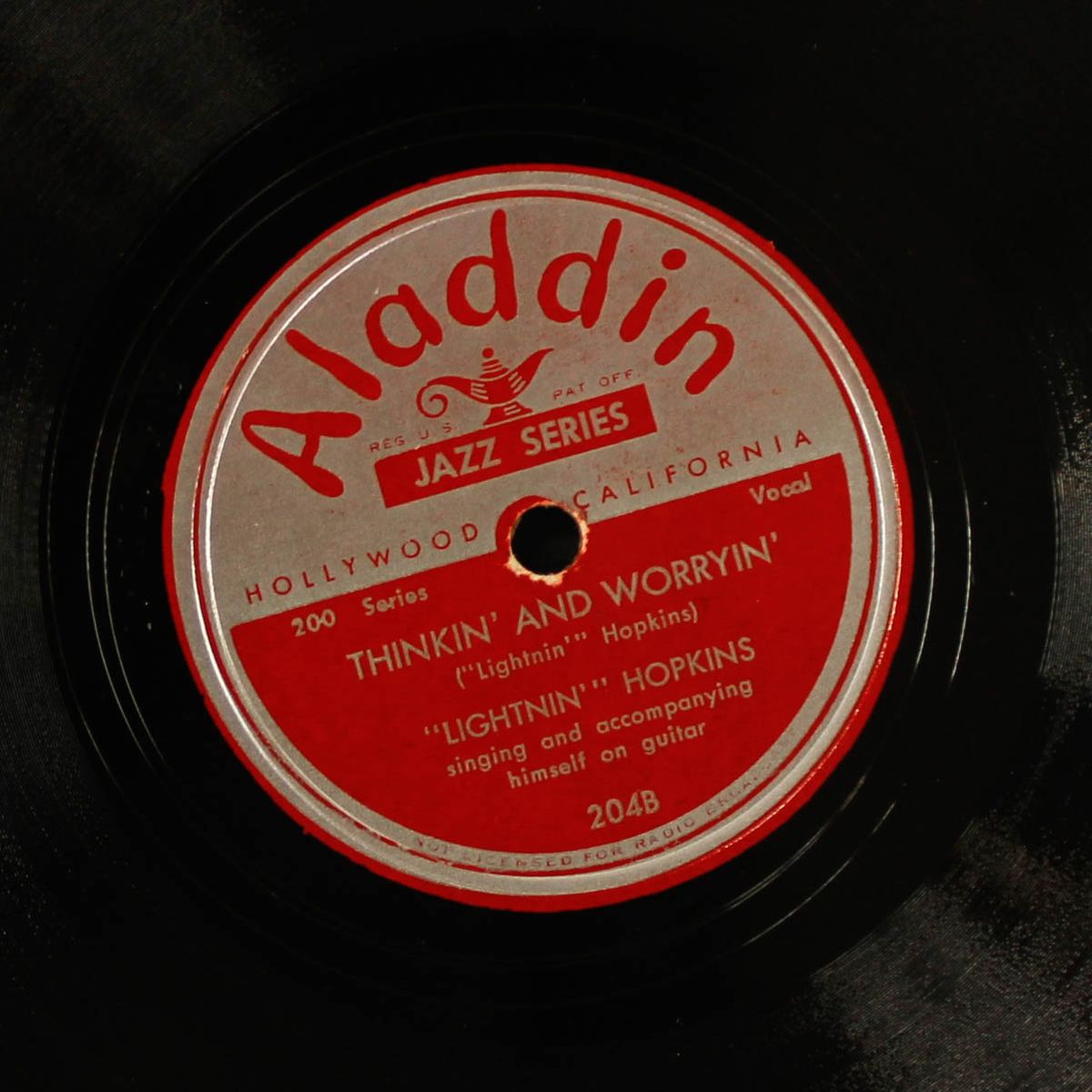 fast-mail rambler / thinkin' and worryin' by LIGHTNIN' HOPKINS
