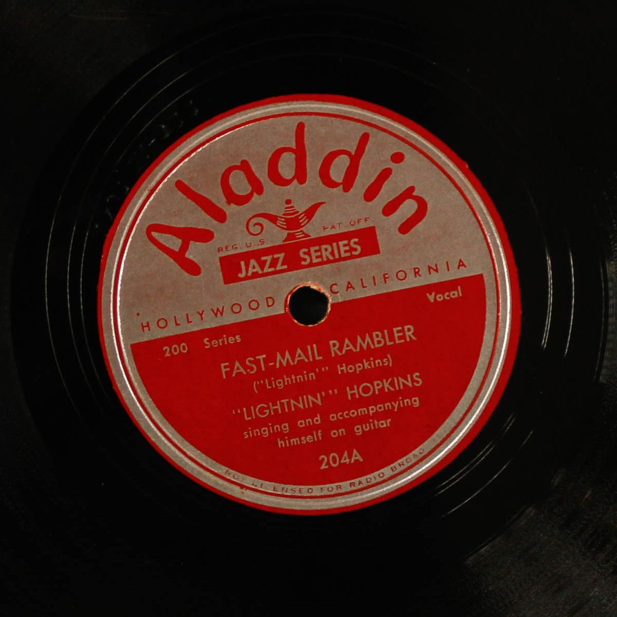 fast-mail rambler / thinkin' and worryin' by LIGHTNIN' HOPKINS