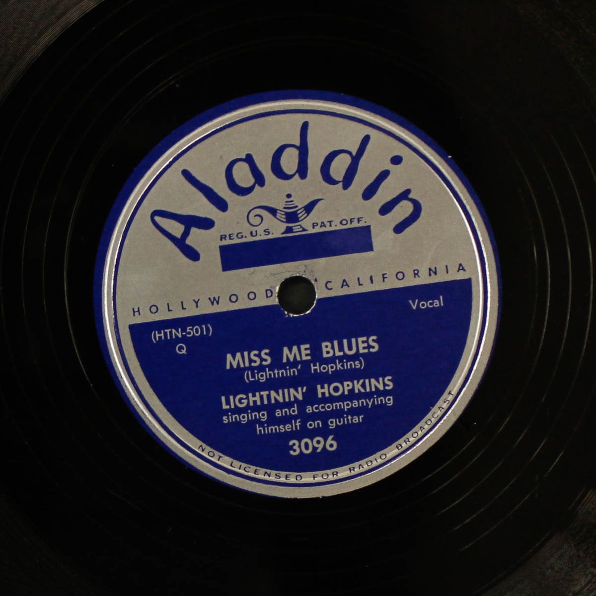 abilene / miss me blues by LIGHTNIN' HOPKINS