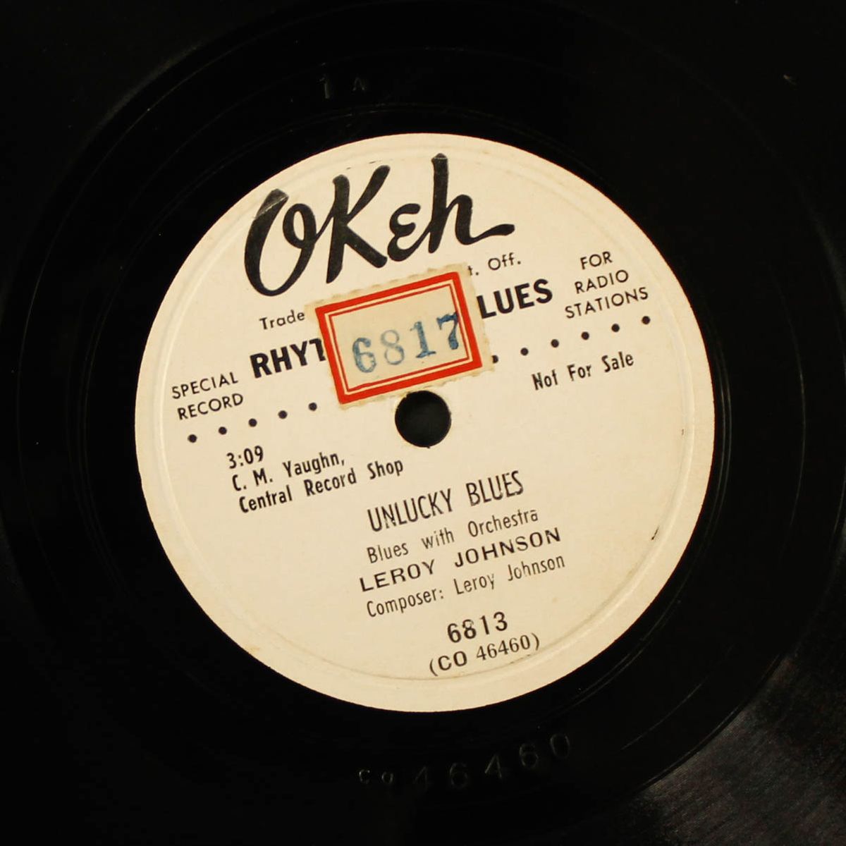 home town woman / unlucky blues by LEROY JOHNSON