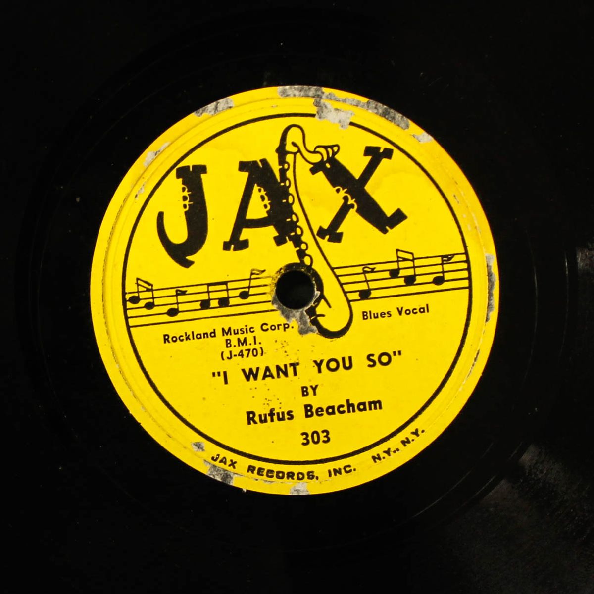 sad feelings / i want you so by RUFUS BEACHAM