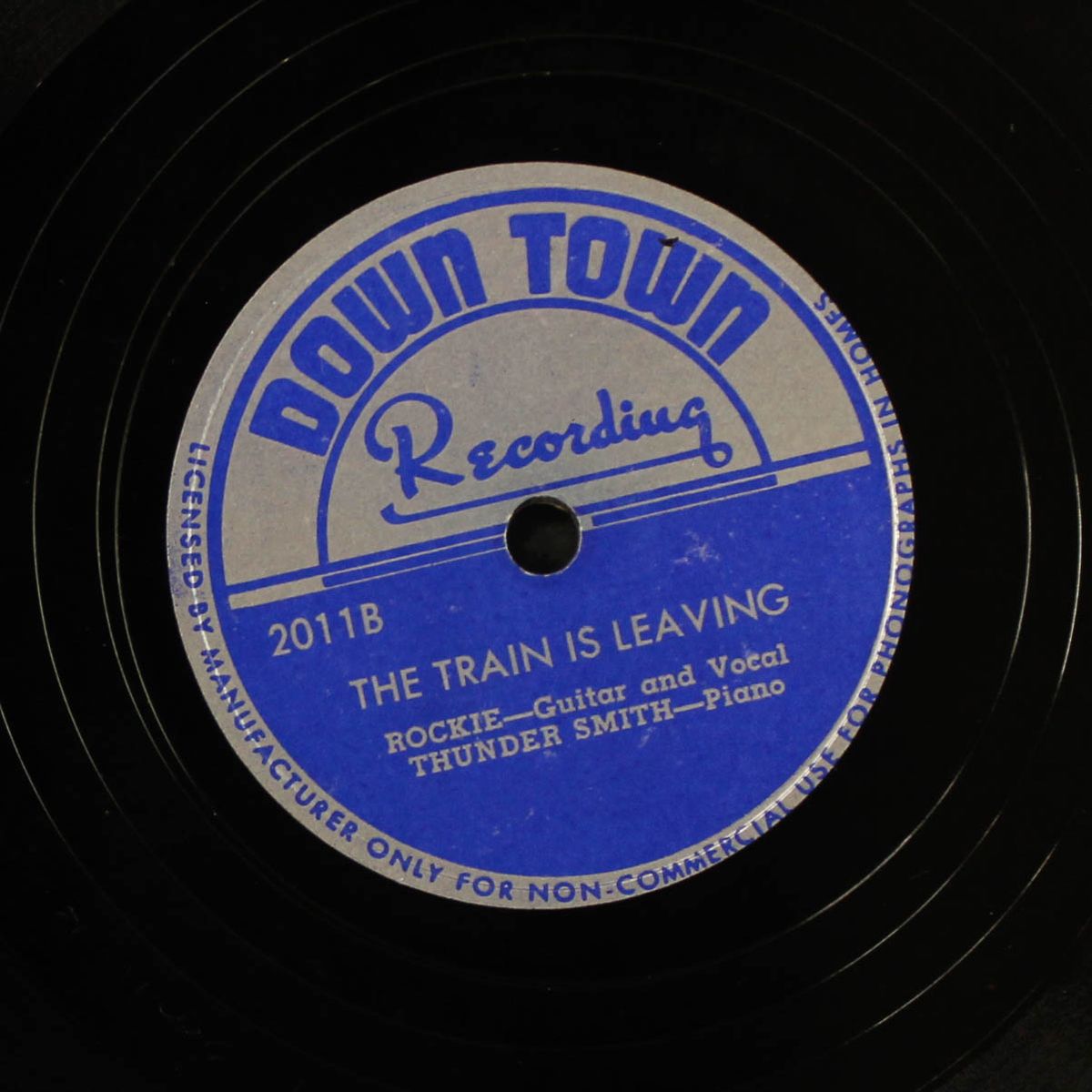 the train is leaving / thunder's unfinished boogie by THUNDER SMITH