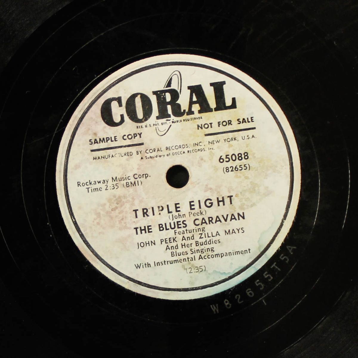 train, train blues / triple eight by BLUES CARAVAN