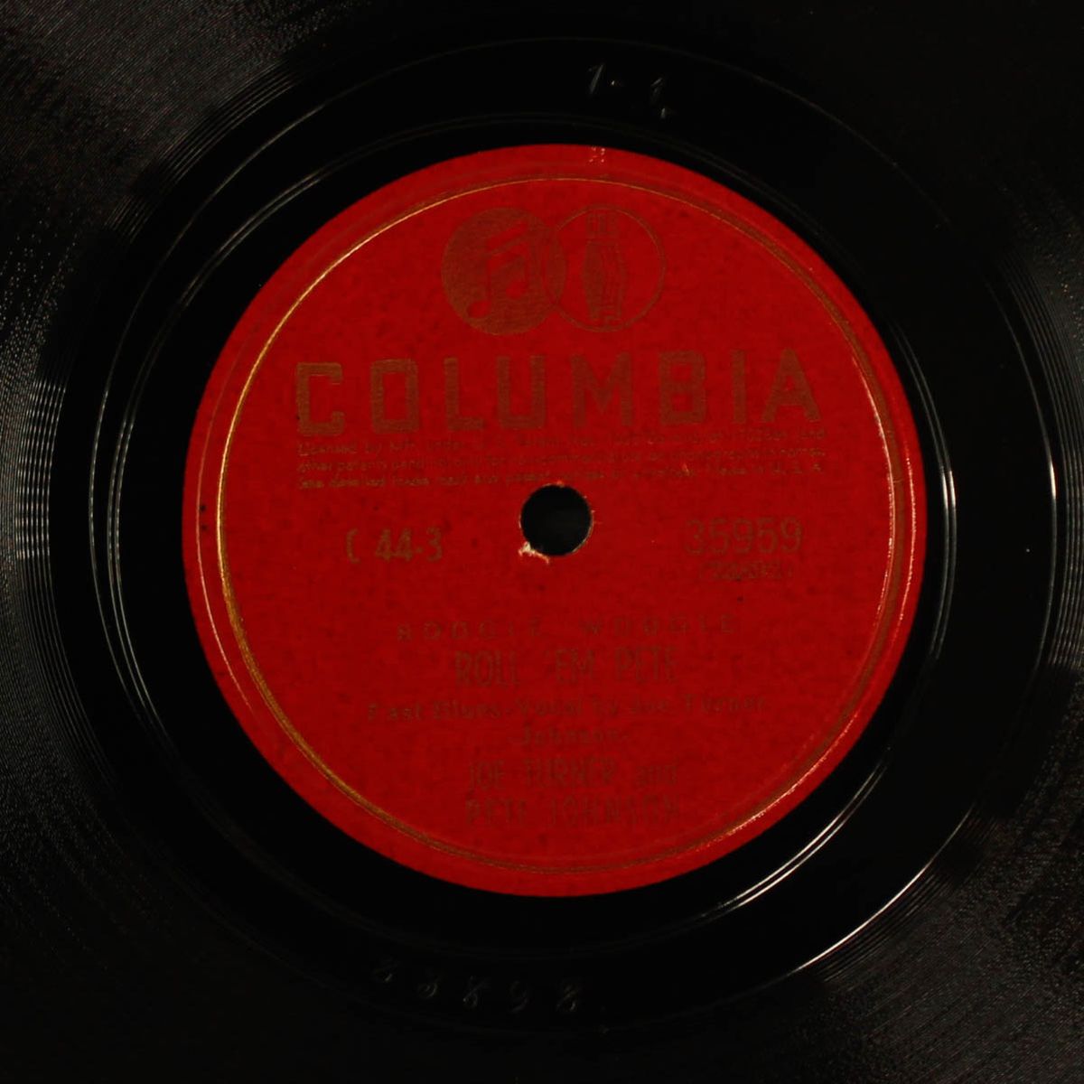 roll 'em pete / boogie woogie by JOE TURNER & PETE JOHNSON