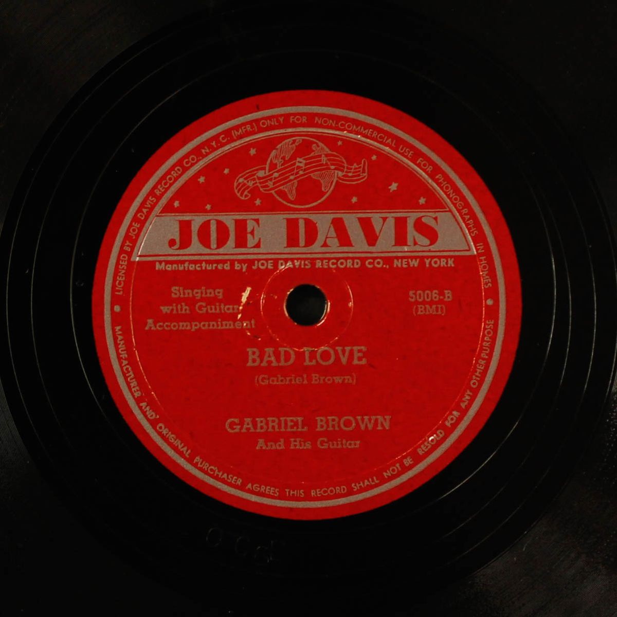 bad love / down in the bottom by GABRIEL BROWN