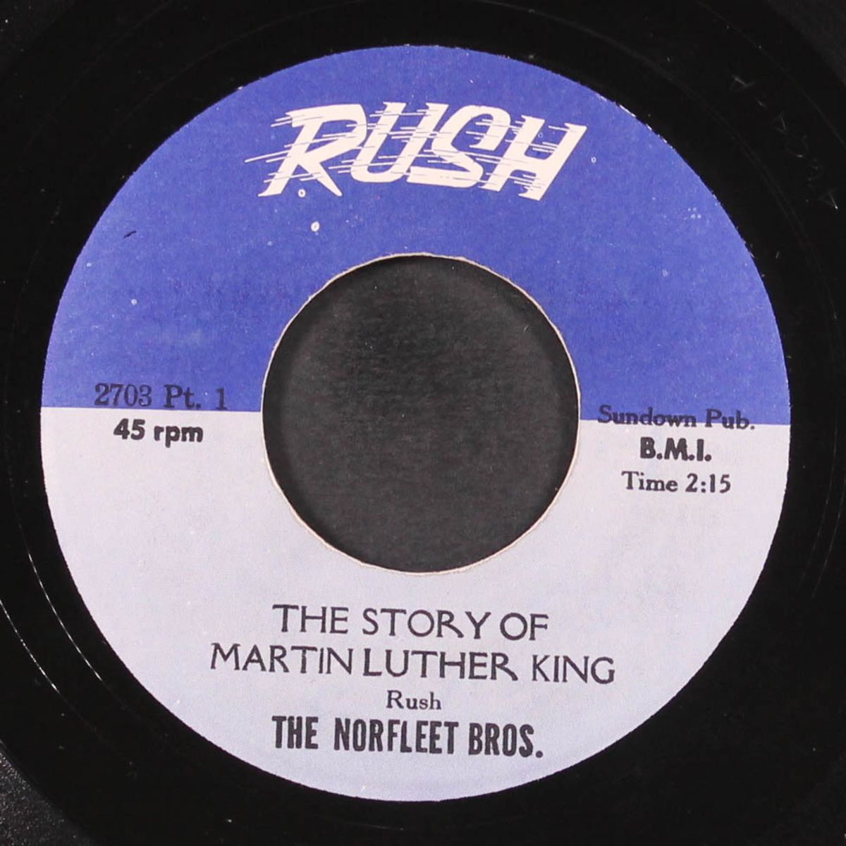 the story of martin luther king by NORFLEET BROTHERS