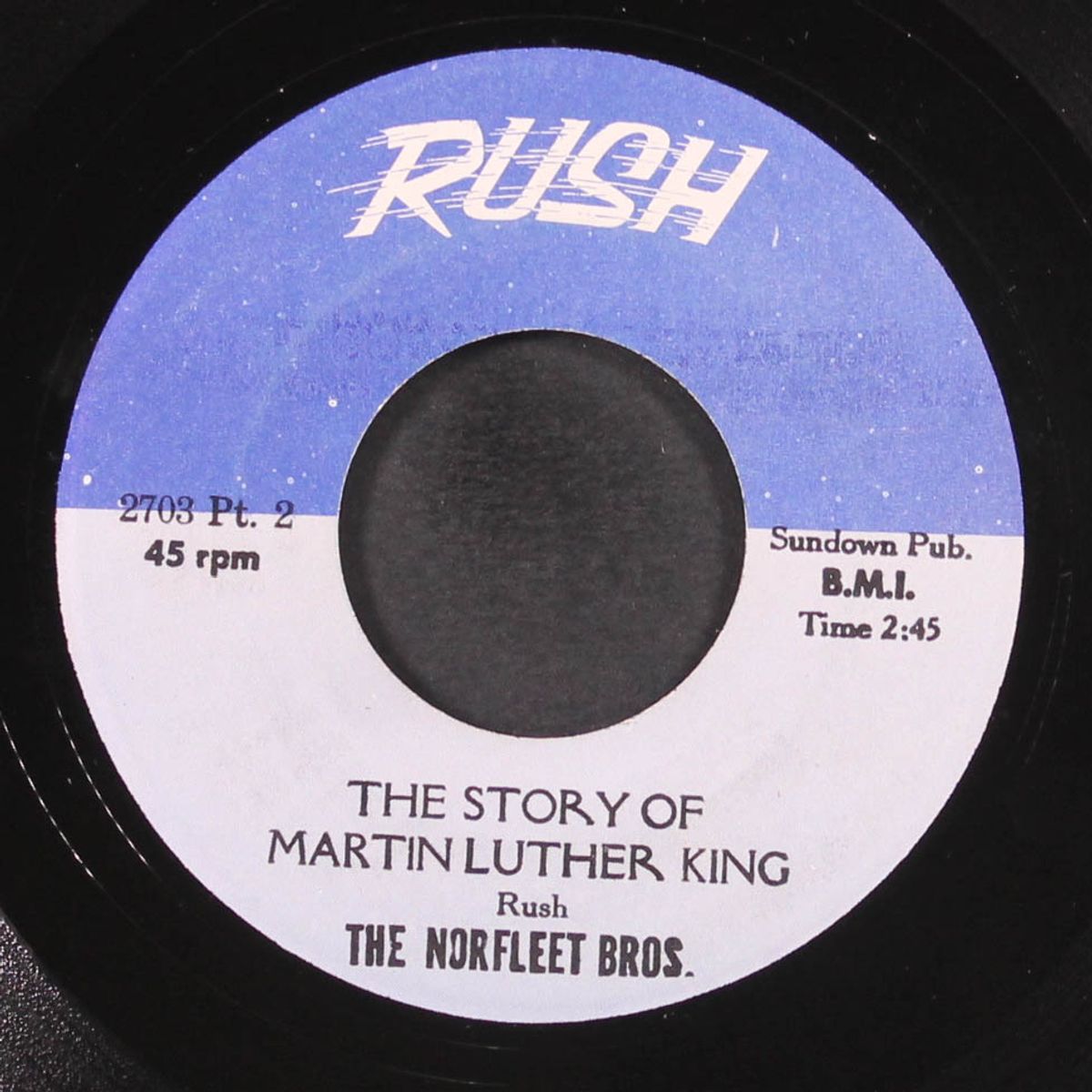 the story of martin luther king by NORFLEET BROTHERS