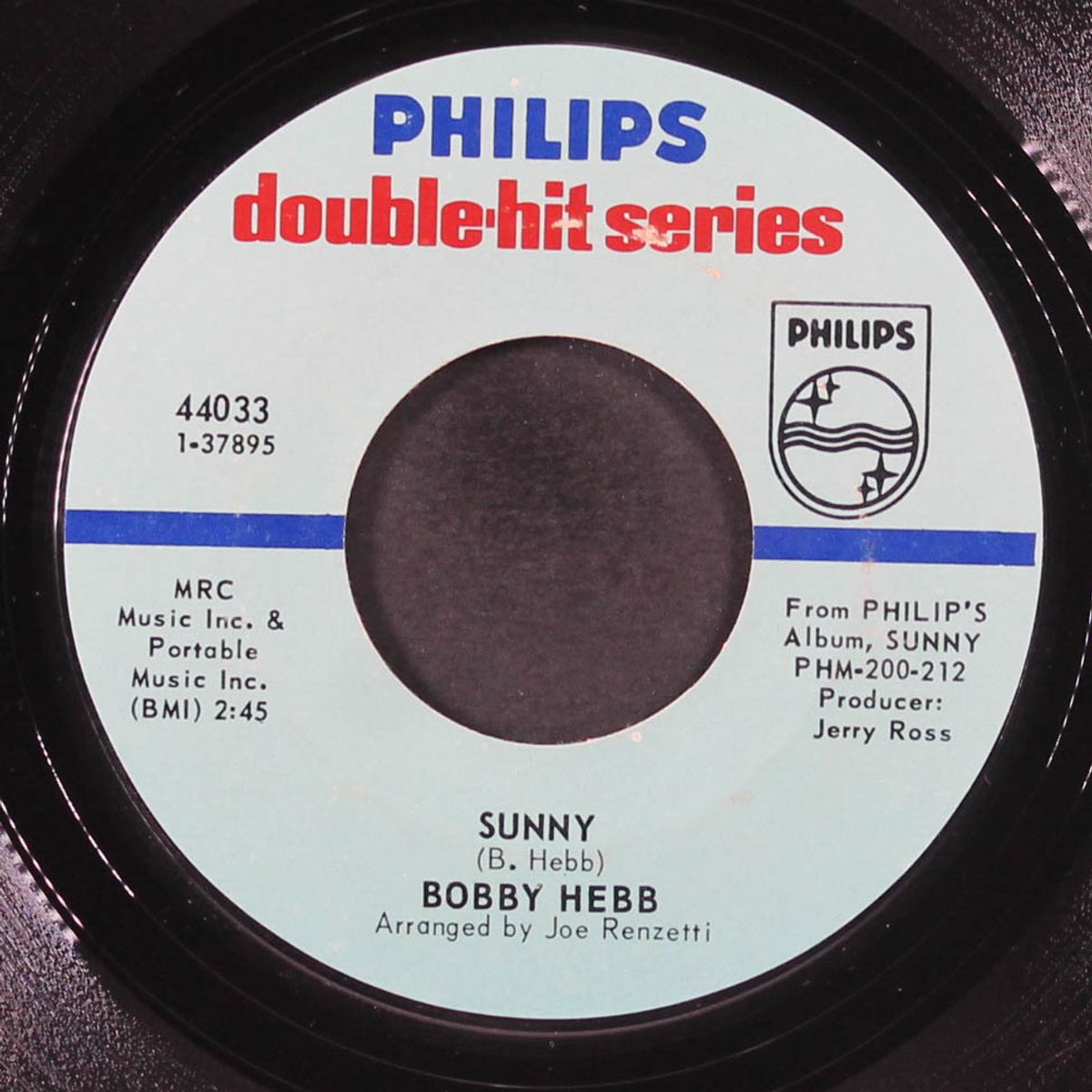 sunny / a satisfied mind by BOBBY HEBB