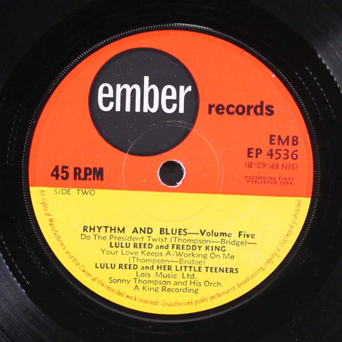rhythm & blues, vol. 5 by LULU REED, FREDDY KING