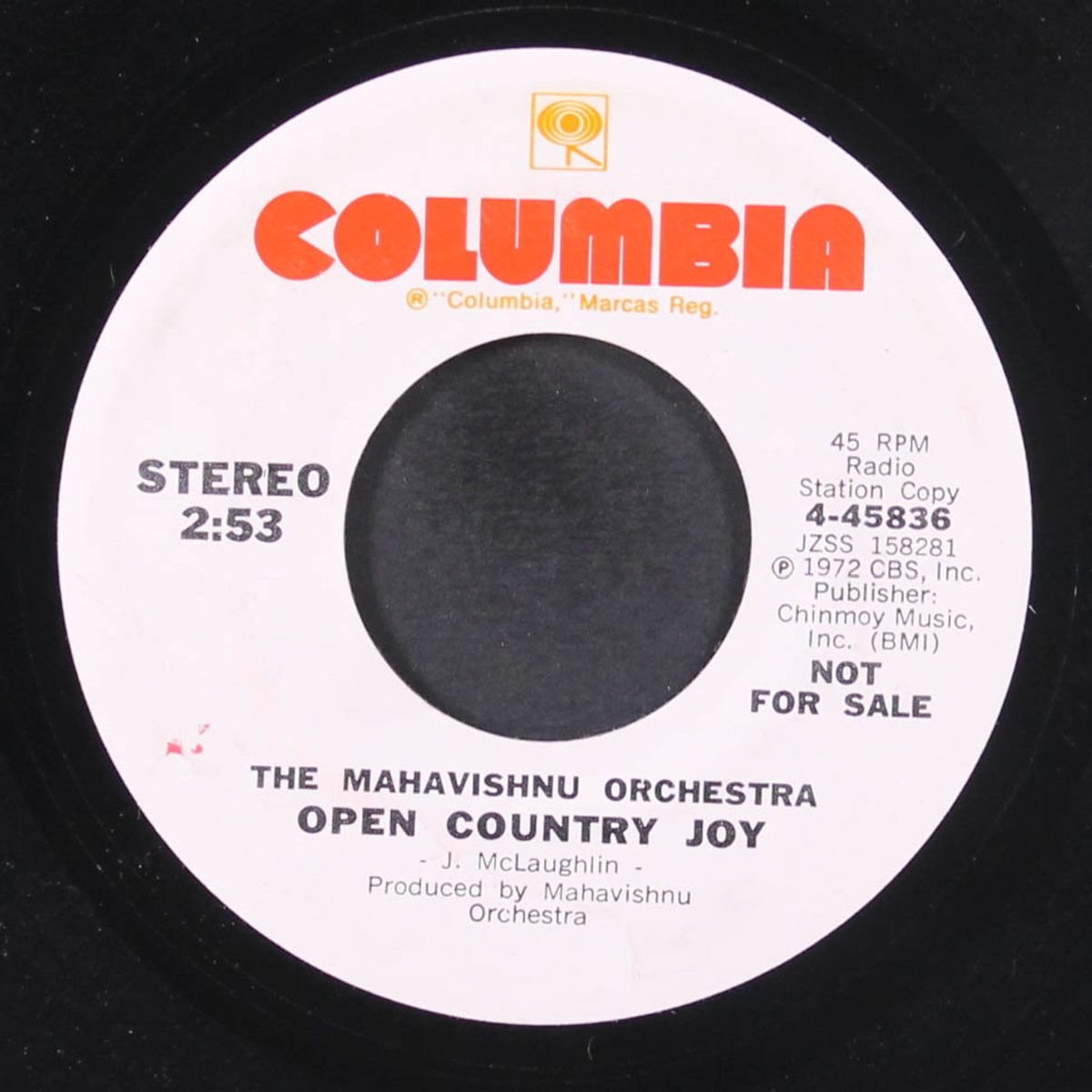 open country joy / mono by MAHAVISHNU ORCHESTRA