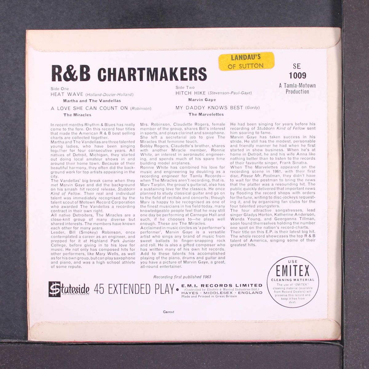 r&b chartmakers by VARIOUS