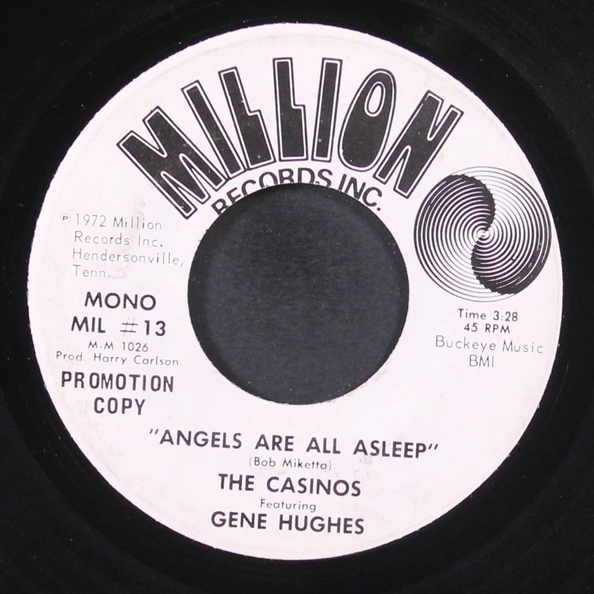 angels are all asleep / mono by CASINOS & GENE HUGHES