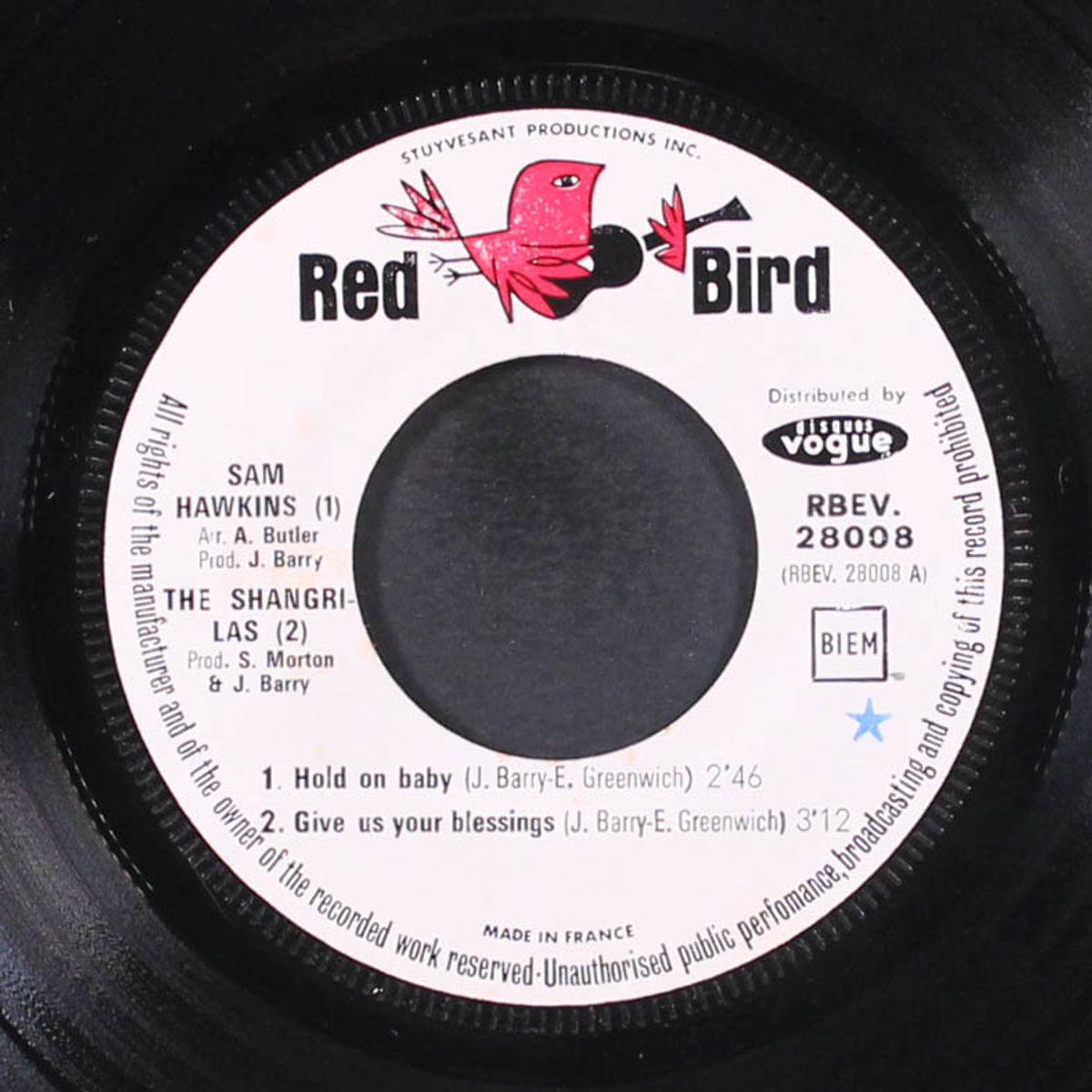 no. 1 red bird hit parade u.s.a. by VARIOUS
