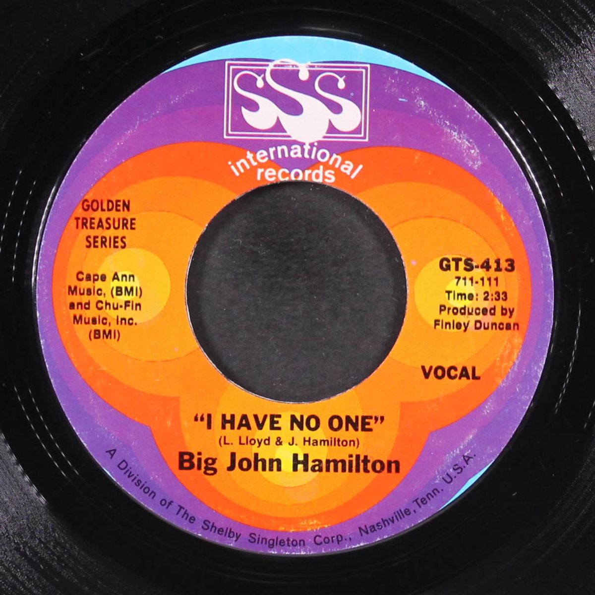 i have no one / i just want to thank you by BIG JOHN HAMILTON