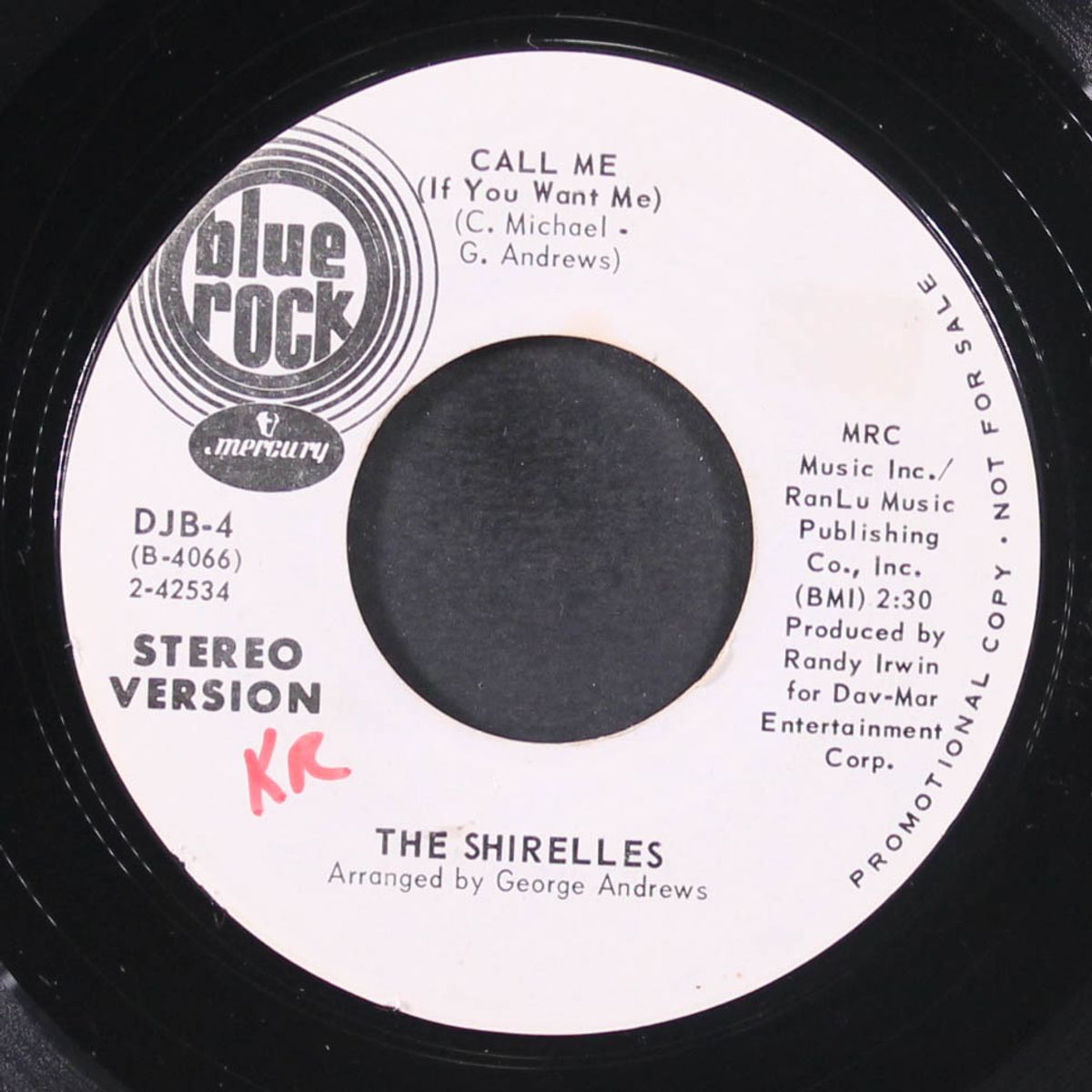 call me (if you want me) / mono by SHIRELLES