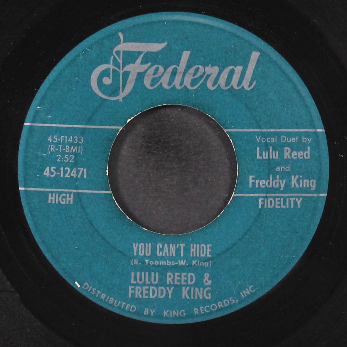 you can't hide / watch over me by LULU REED & FREDDY KING