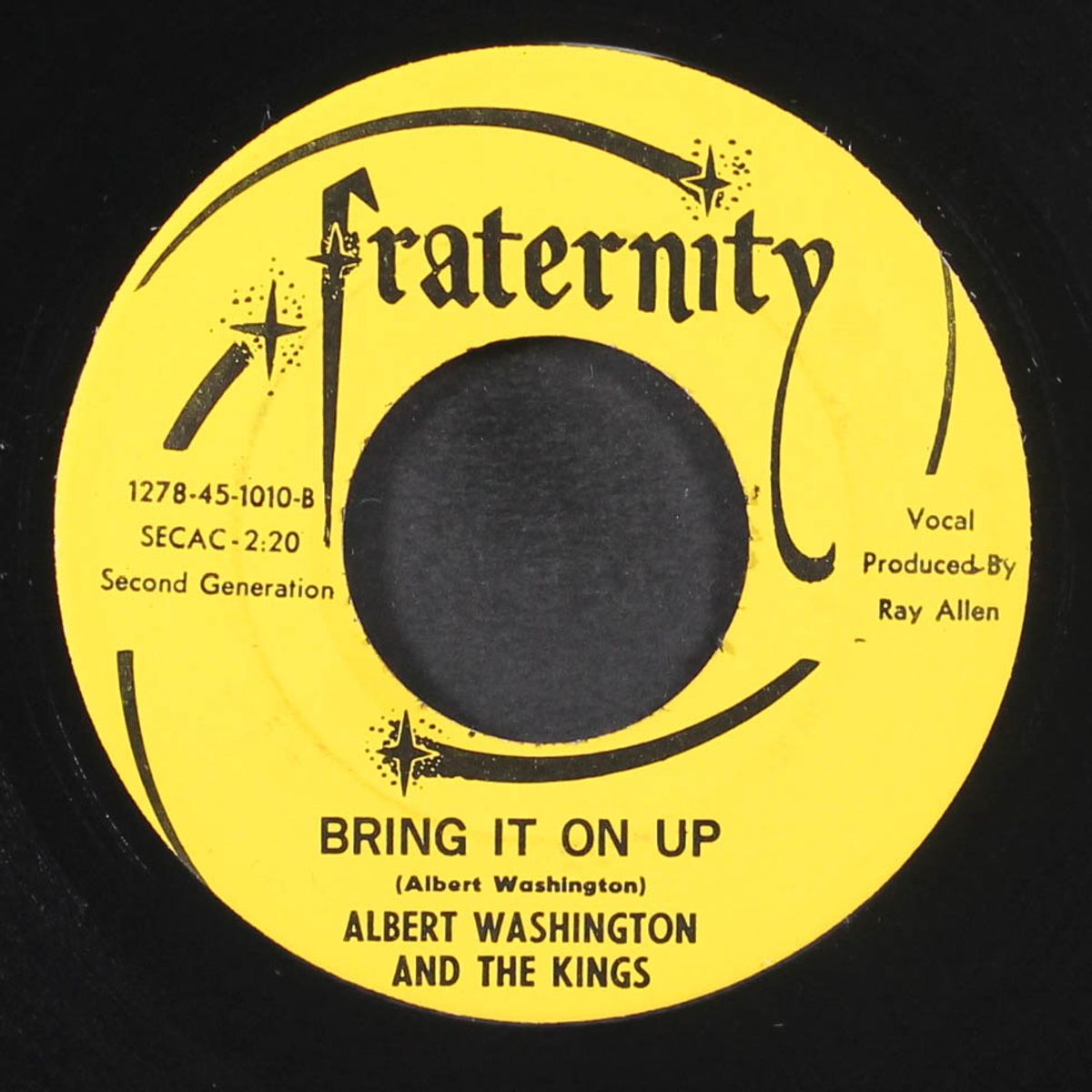 woman love / bring it on up by ALBERT WASHINGTON