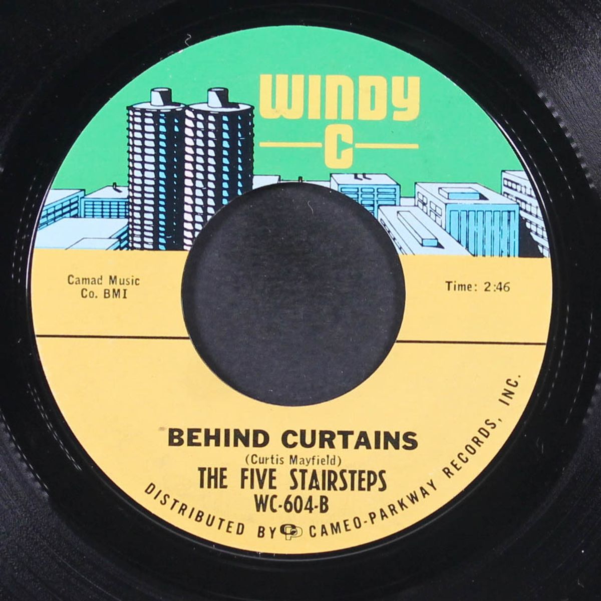danger! she's a stranger / behind curtains by FIVE STAIRSTEPS
