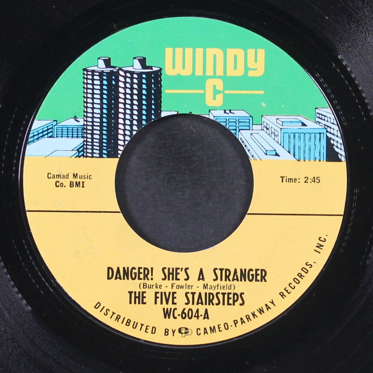 danger! she's a stranger / behind curtains by FIVE STAIRSTEPS