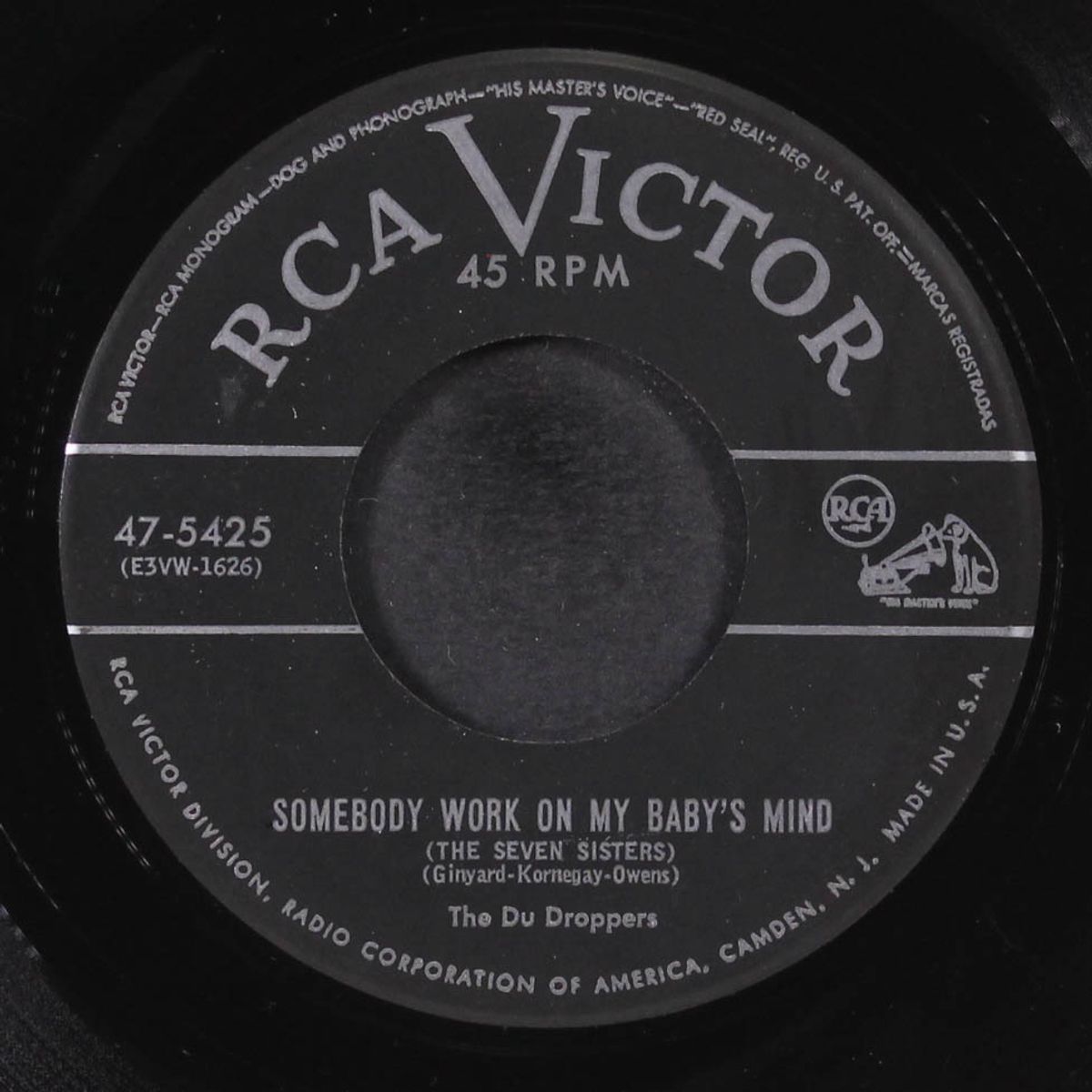 somebody work on my baby's mind / whatever you're doin' by DU DROPPERS