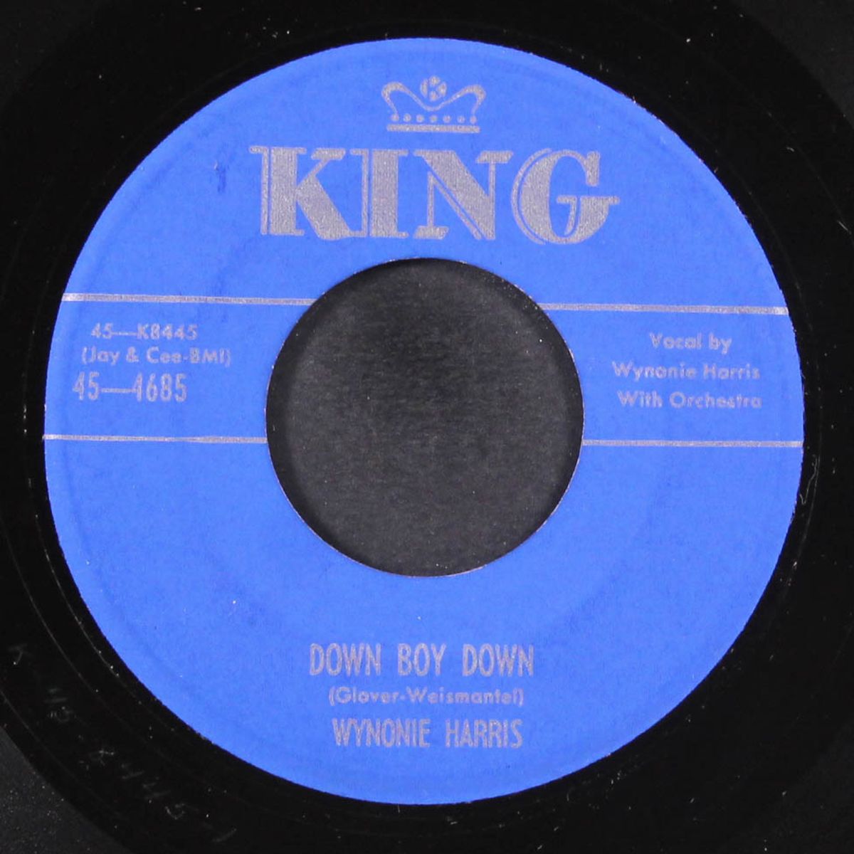 quiet whiskey / down boy down by WYNONIE HARRIS