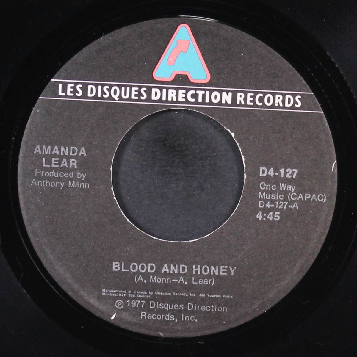 blood and honey / she's got the devil in her eyes by AMANDA LEAR