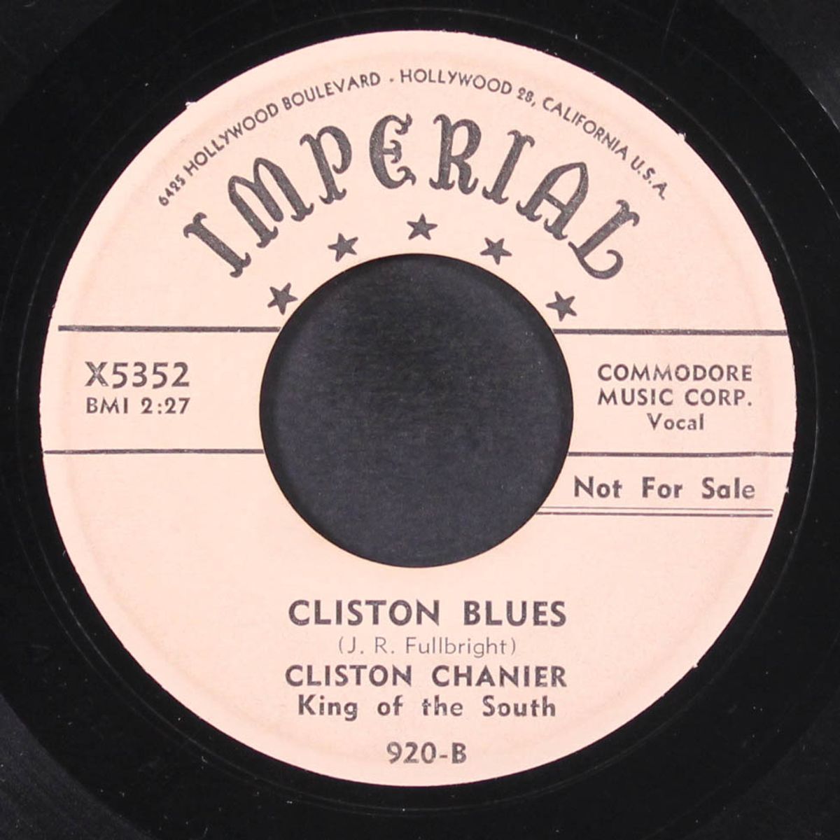 louisiana stomp / cliston blues by CLISTON CHANIER