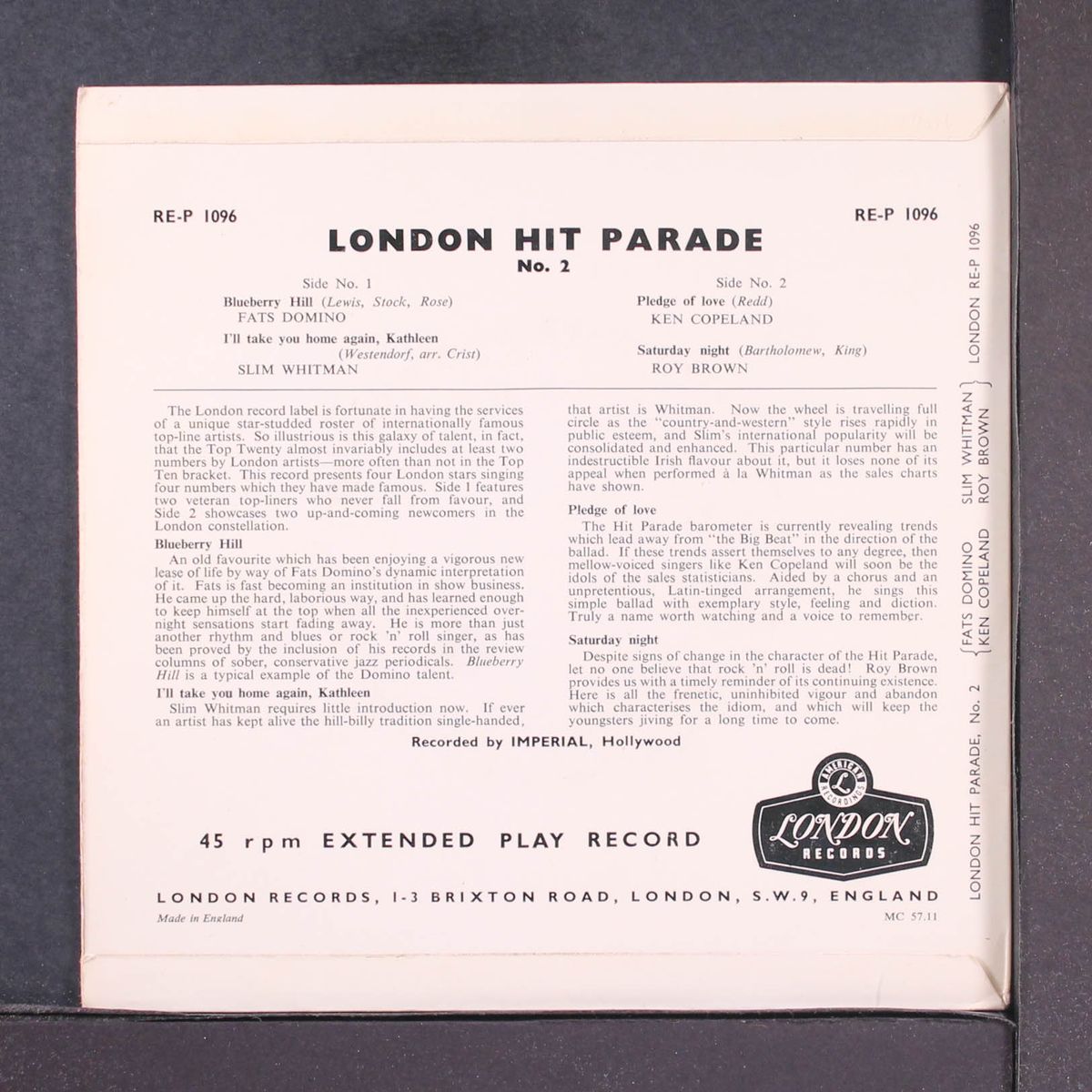 london hit parade, no. 2 by VARIOUS