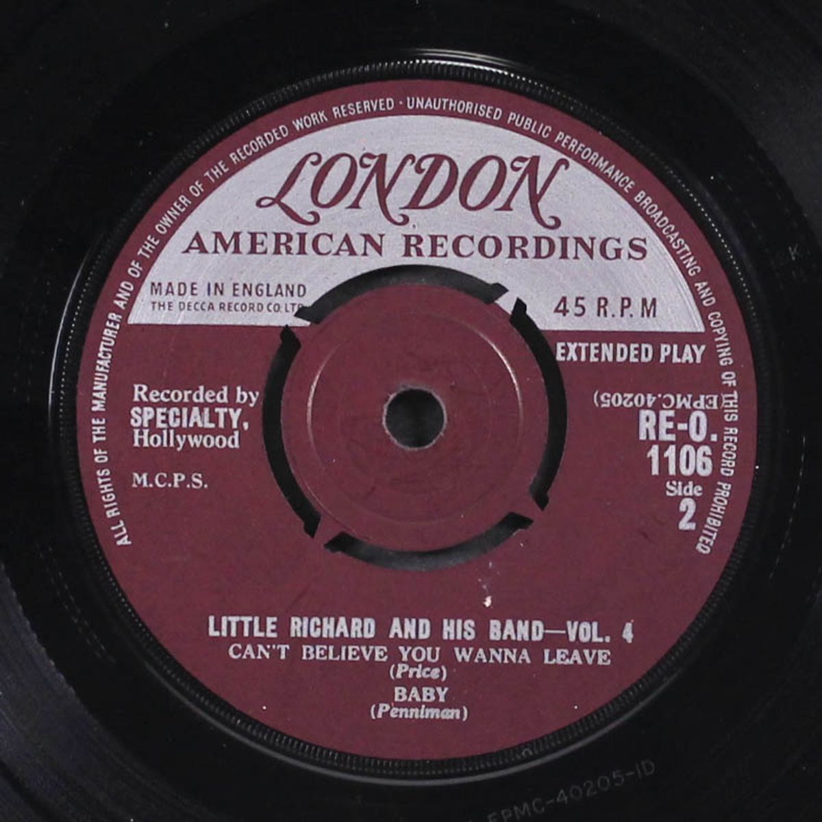 and his band, vol. 4 by LITTLE RICHARD