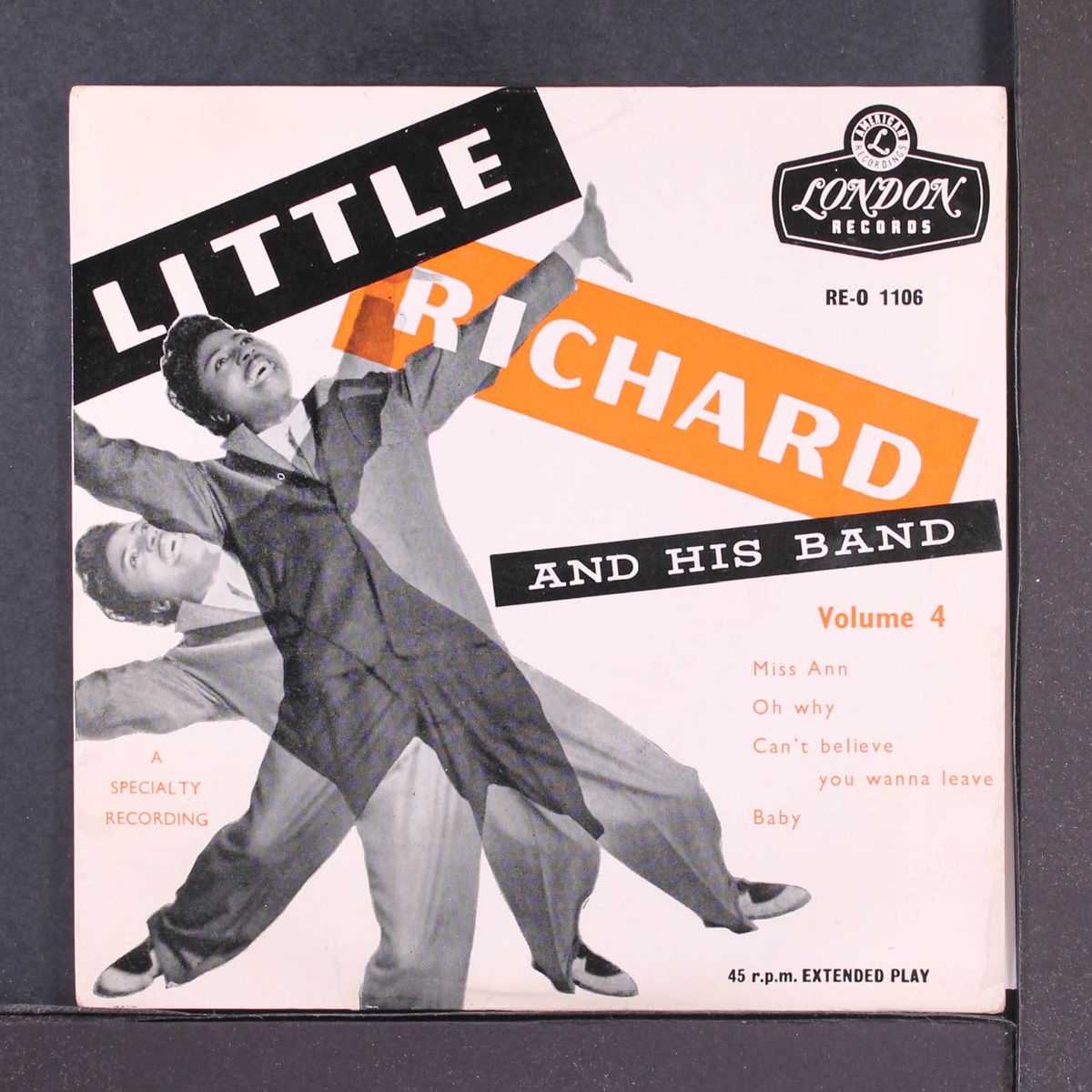 and his band, vol. 4 by LITTLE RICHARD