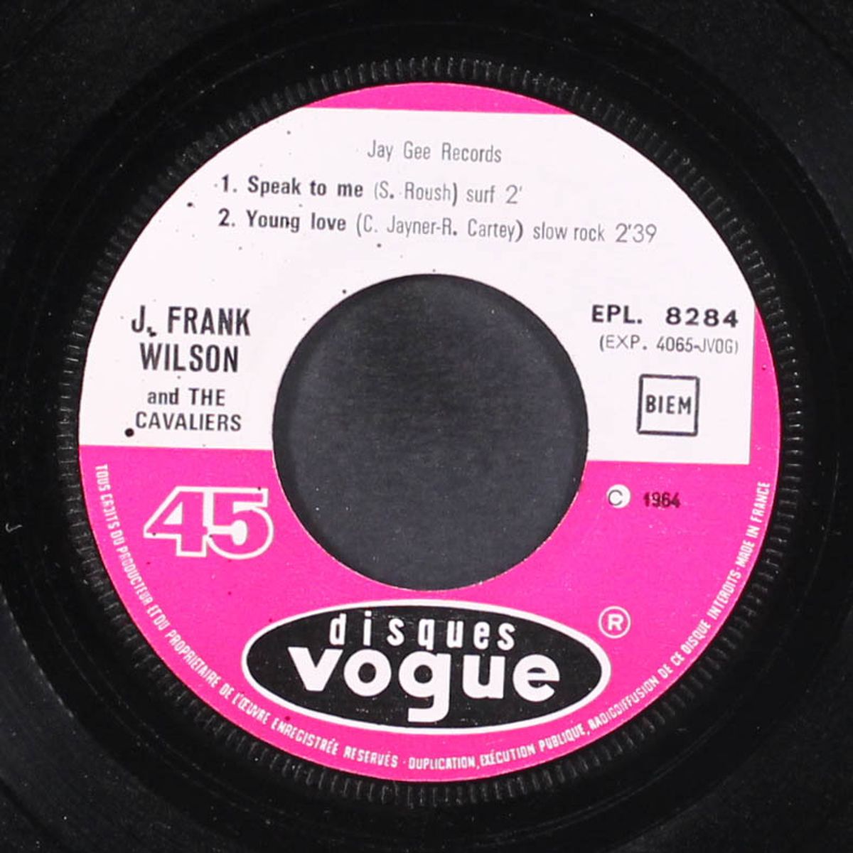 speak to me by J. FRANK WILSON