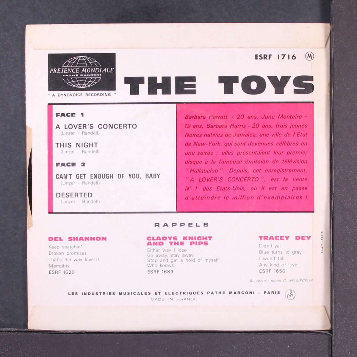 a lover's concerto by TOYS