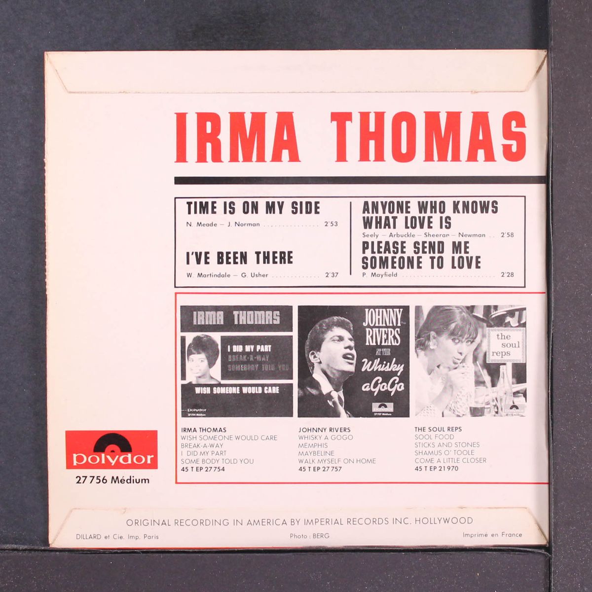 time is on my side by IRMA THOMAS