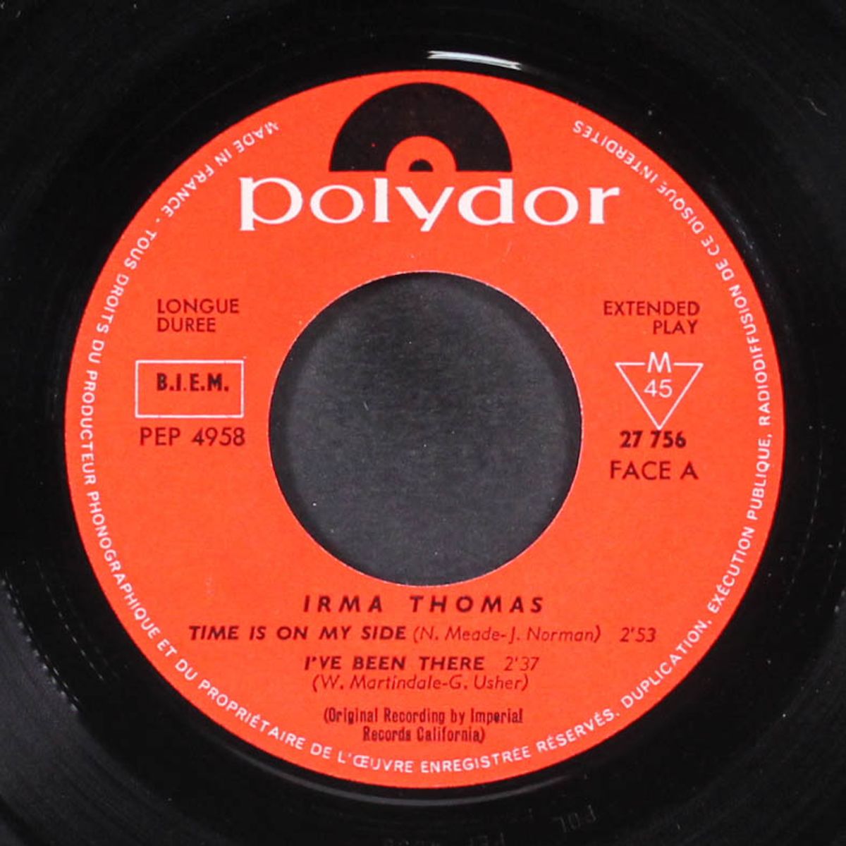 time is on my side by IRMA THOMAS