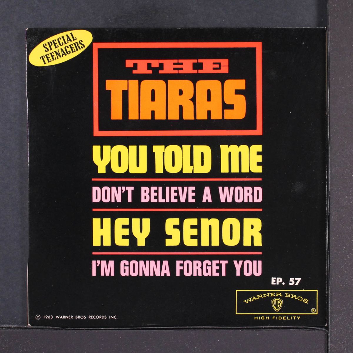 you told me by TIARAS