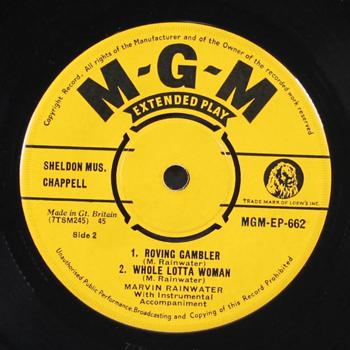 whole lotta marvin! by MARVIN RAINWATER
