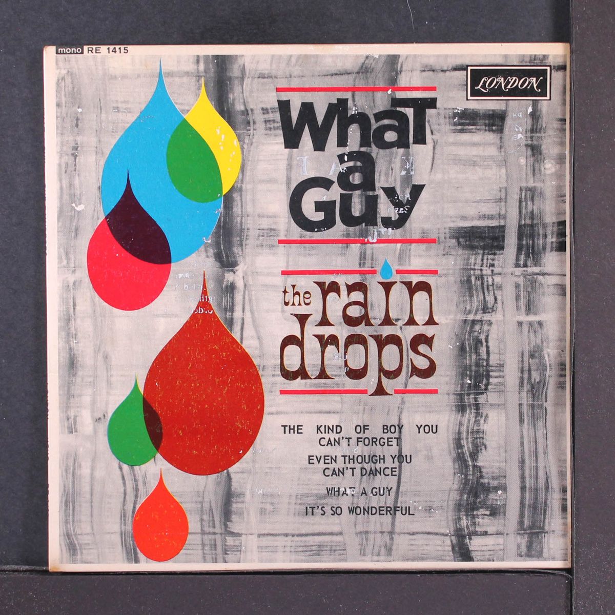 what a guy by RAINDROPS