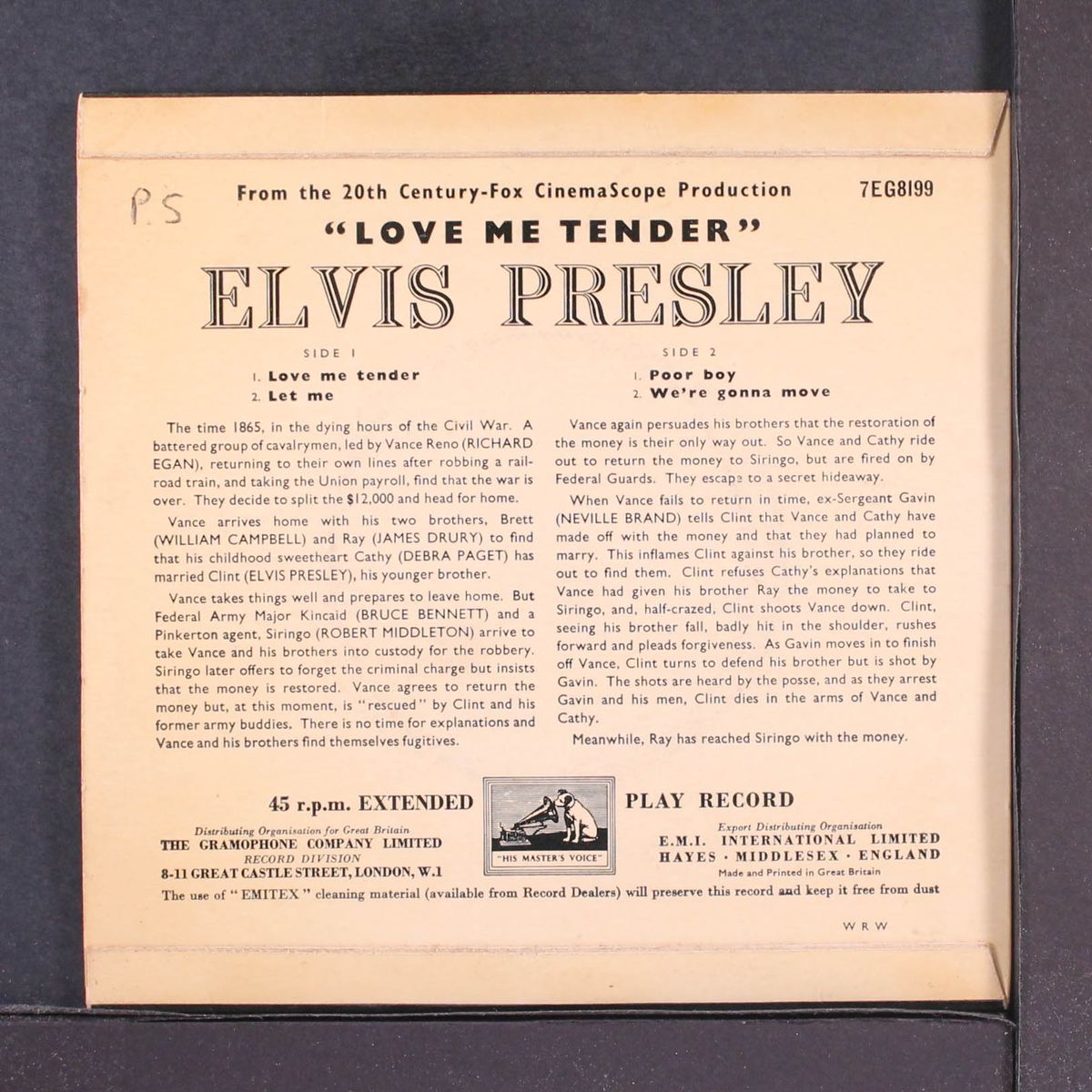 love me tender by ELVIS PRESLEY