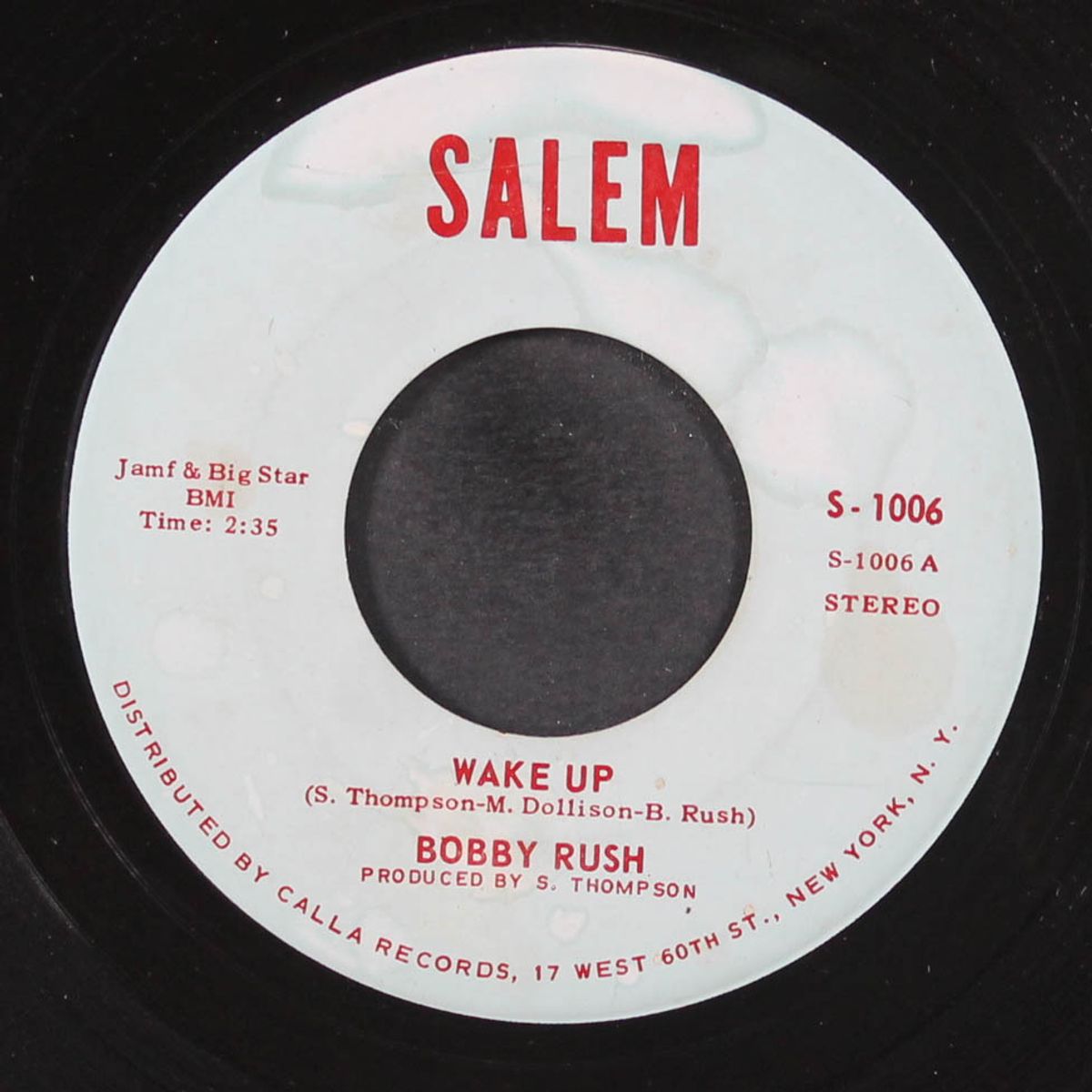 wake up / the things that i used to do by BOBBY RUSH