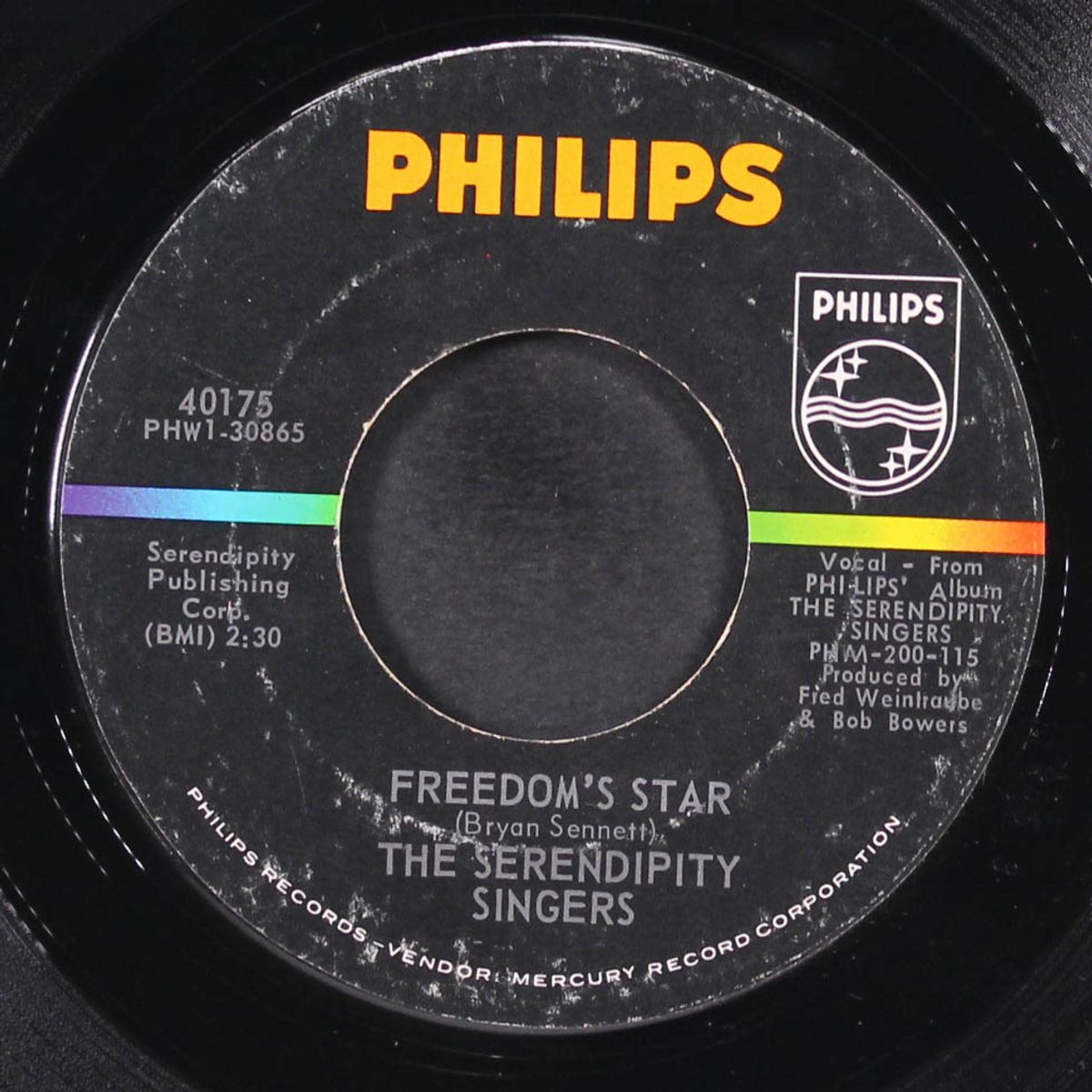 crooked little man / freedom's star by SERENDIPITY SINGERS