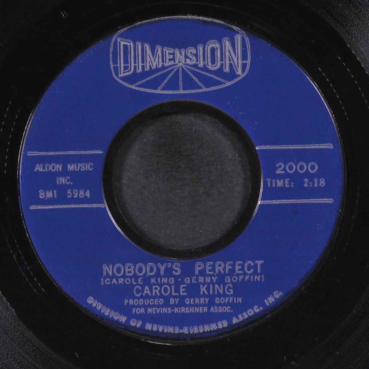it might as well rain until september / nobody's perfect by CAROLE KING