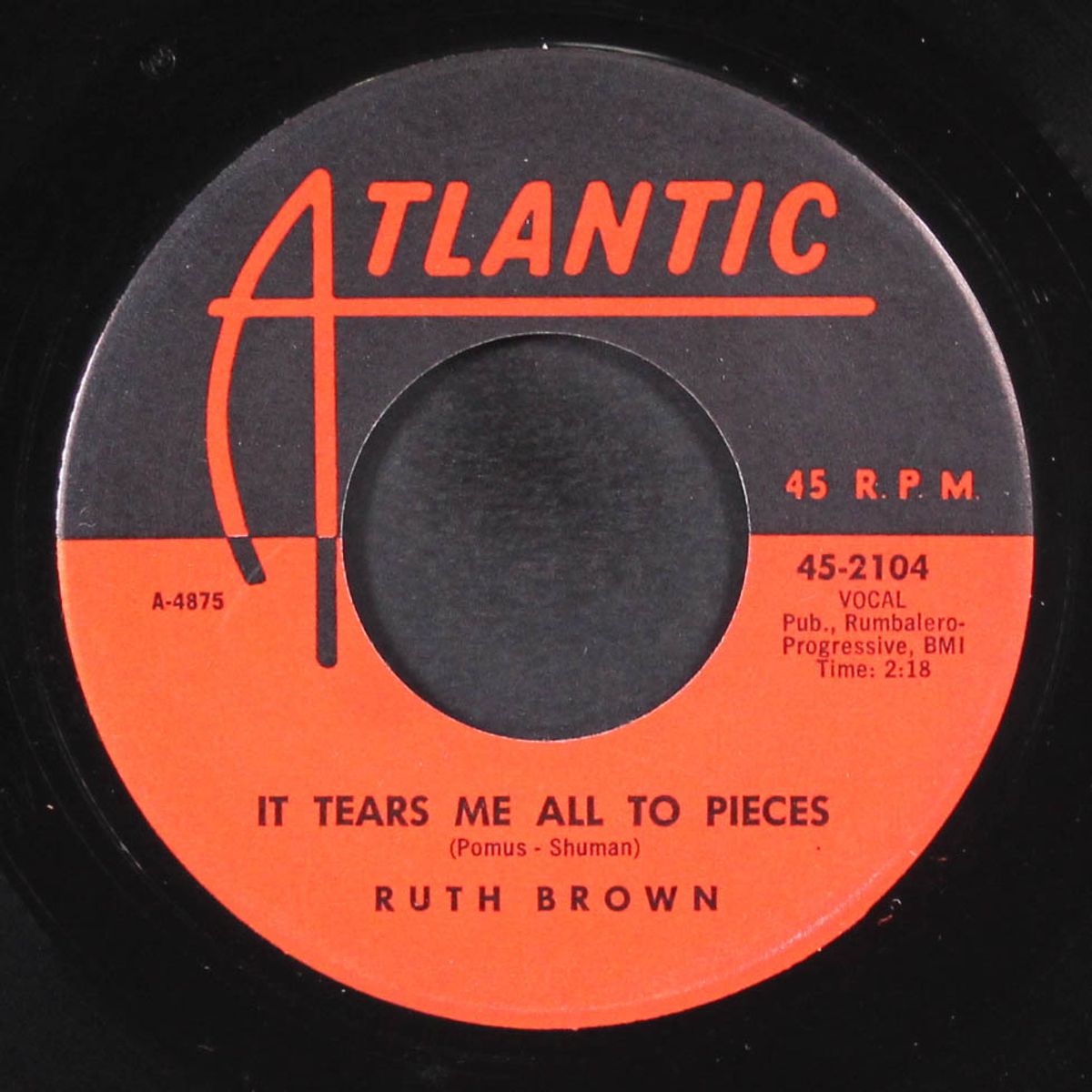 anyone but you / it tears me all to pieces by RUTH BROWN
