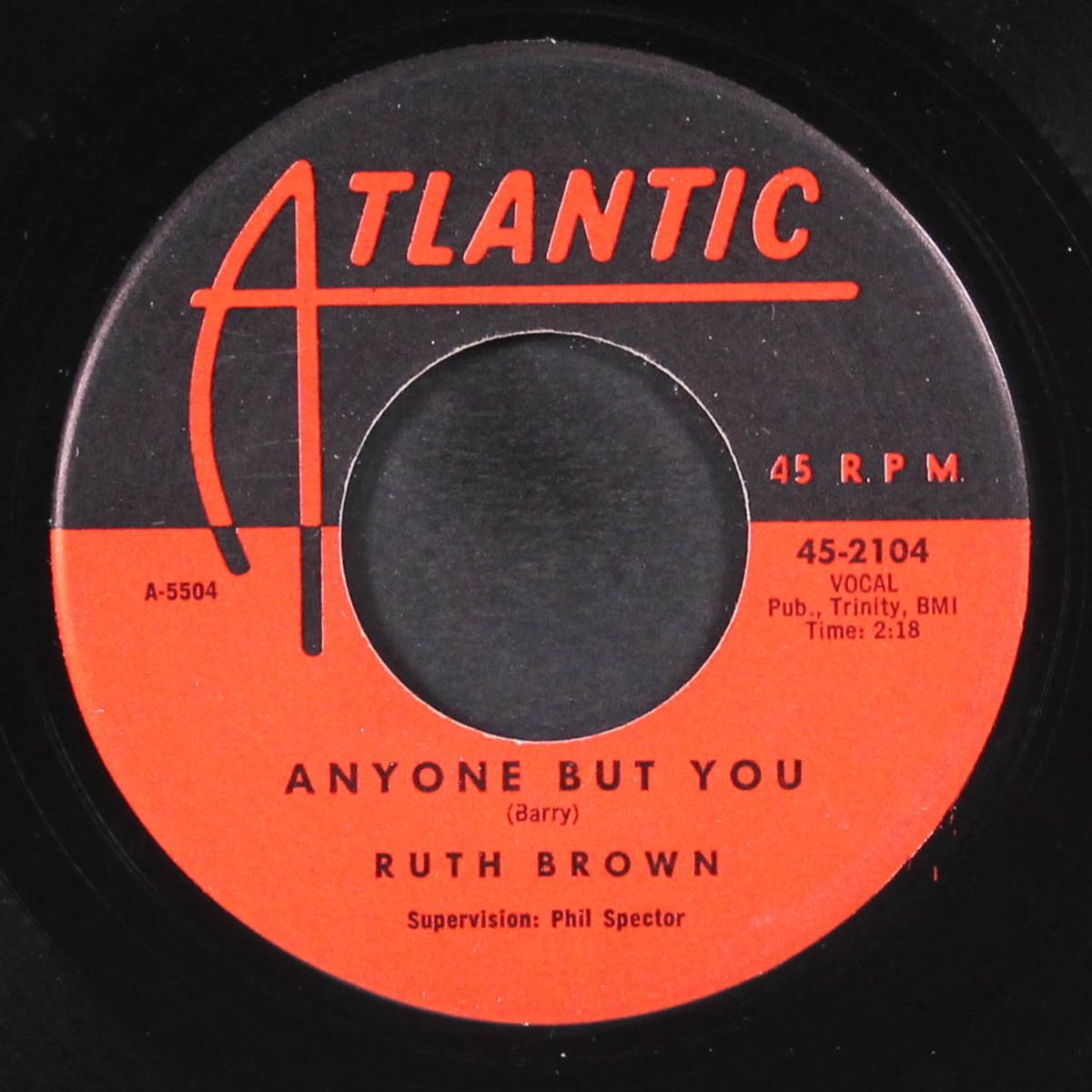 anyone but you / it tears me all to pieces by RUTH BROWN
