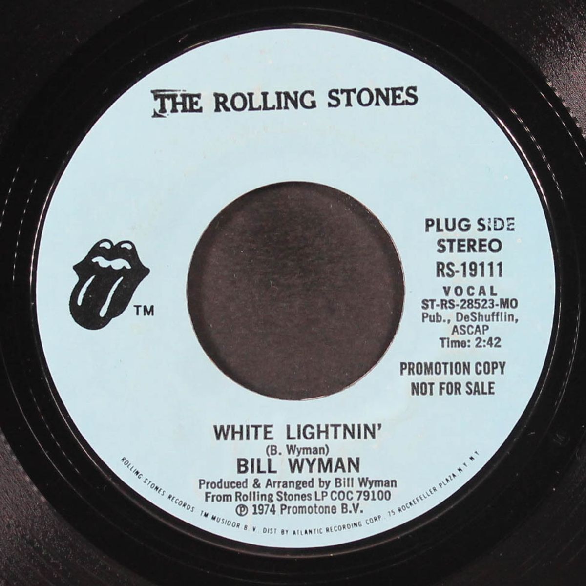 white lightnin' / mono by BILL WYMAN
