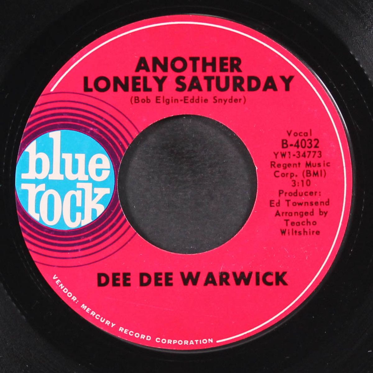 gotta get a hold of myself / another lonely saturday by DEE DEE WARWICK
