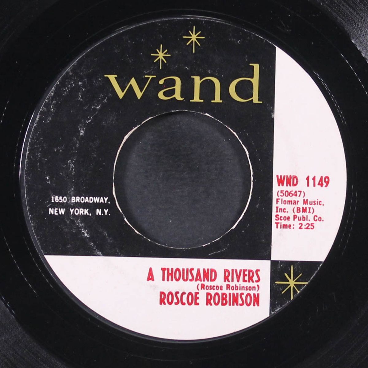 what you're doin' to me / a thousand rivers by ROSCOE ROBINSON
