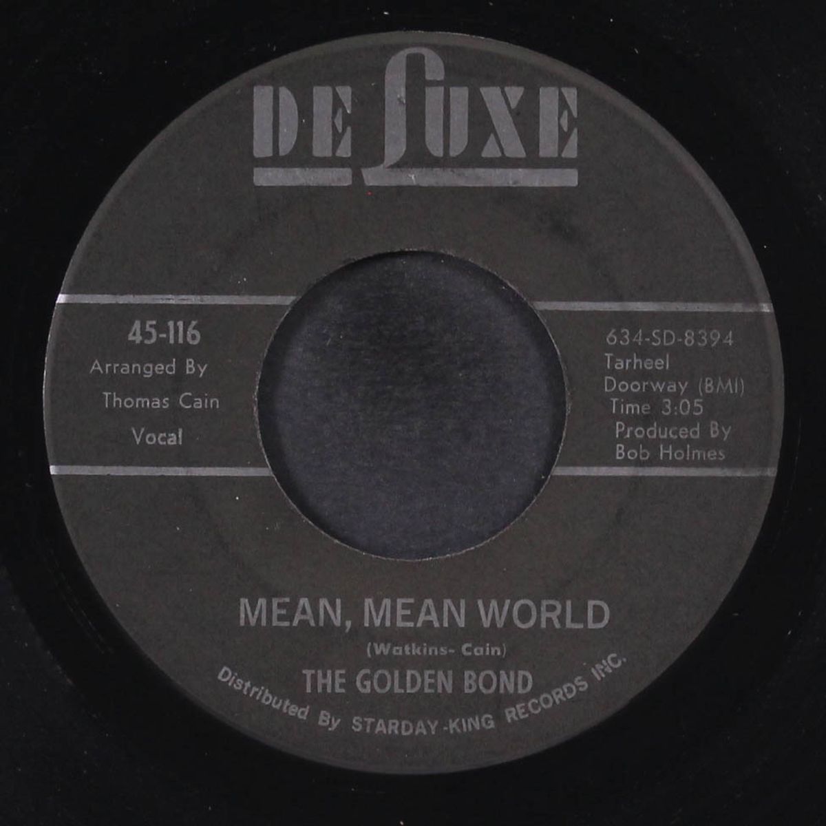 i know (it's all over) / mean, mean world by GOLDEN BOND