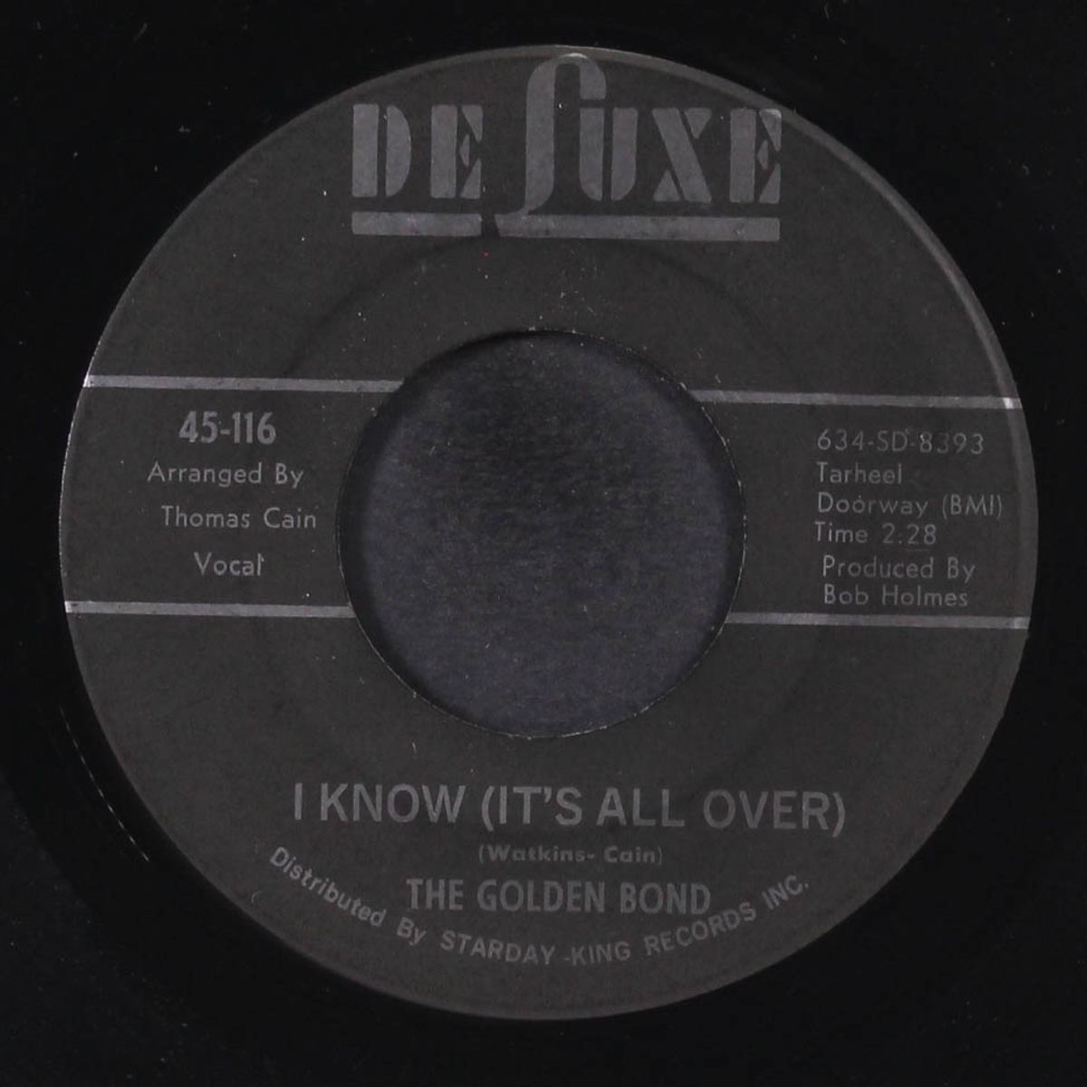 i know (it's all over) / mean, mean world by GOLDEN BOND