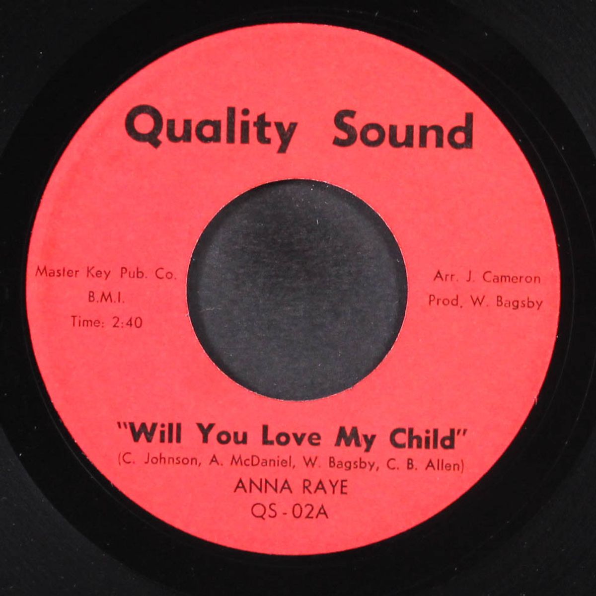 will you love my child / will you be there by ANNA RAYE